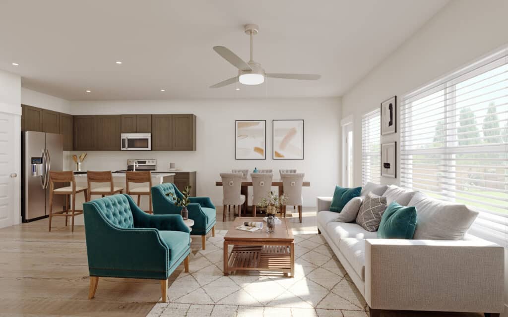 Towne B2R Coastal Bold Kitchen Living 01