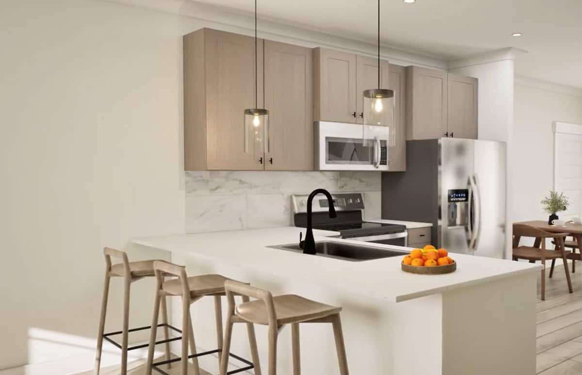 * Townside at Autumn Woods * 10 3